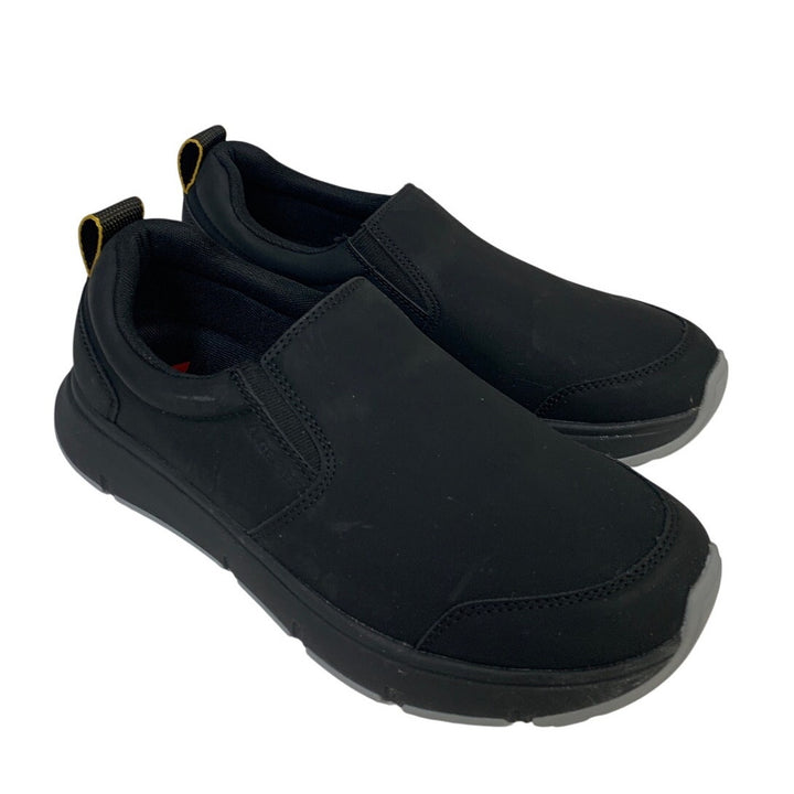Gerry Mens Size 10 Black Slip On Low Top Round Toe Casual Loafer Shoes