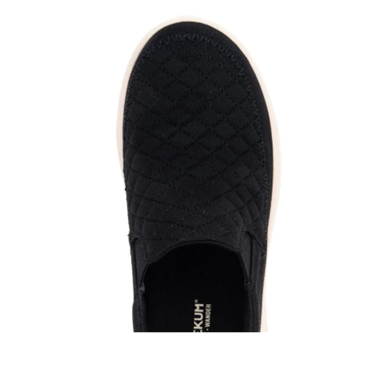 Staheekum Womens Size 8 Black Breathable Mesh Slide On Sneaker Shoes EUC