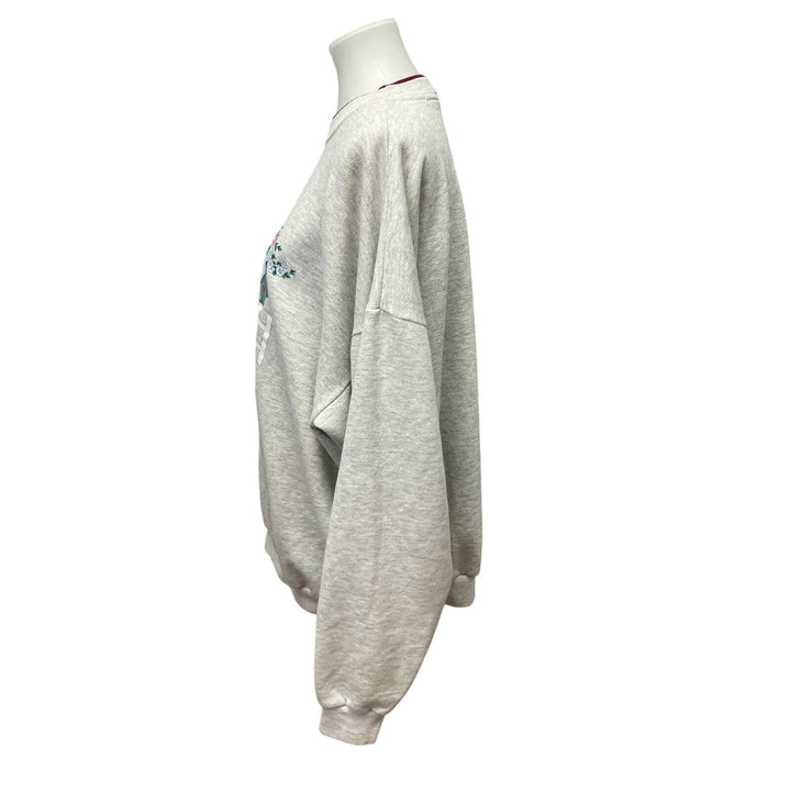 Vintage 1990s Womens 2XL Life is Like A Quilt Stitched With Love Sweatshirt