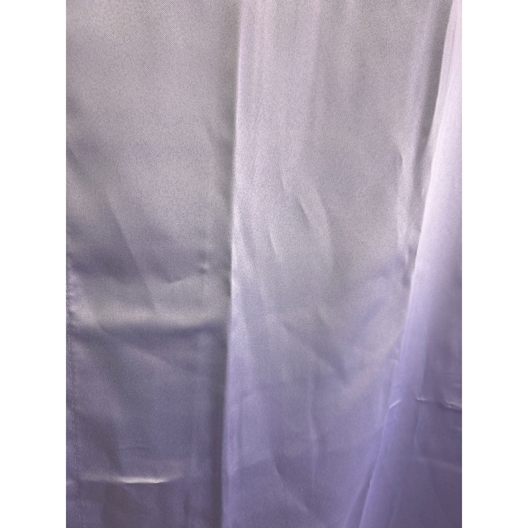 Set of 2 Your Zone Lilac Purple 30" by 63" 100% Polyester Rod Pocket Curtains