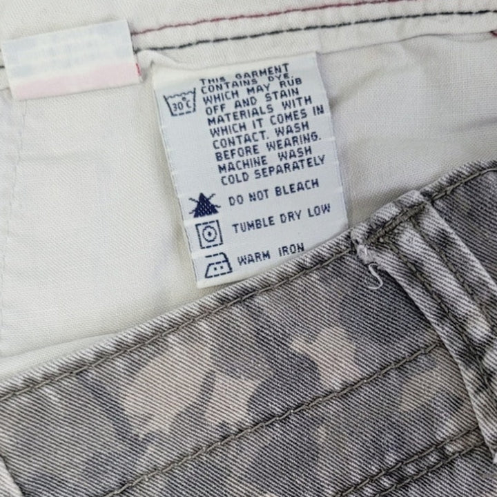 Union Bay Mens Size 40 100% Cotton Long Camo Camouflage Cargo Shorts w Pockets