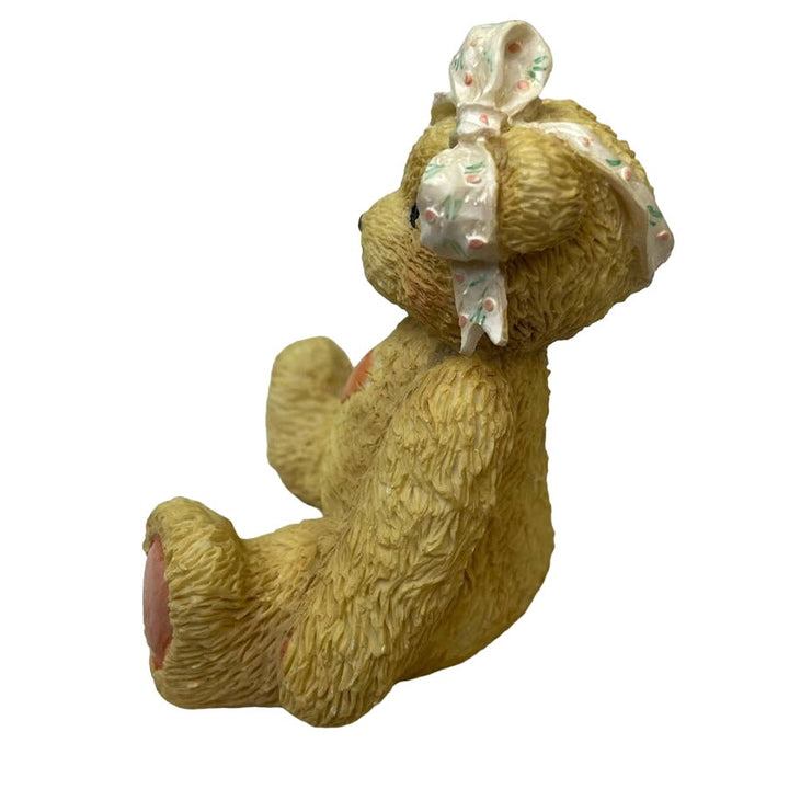 Vintage 1991 Cherished Teddies Sara 950432 Love Ya Teddy Bear Figurine