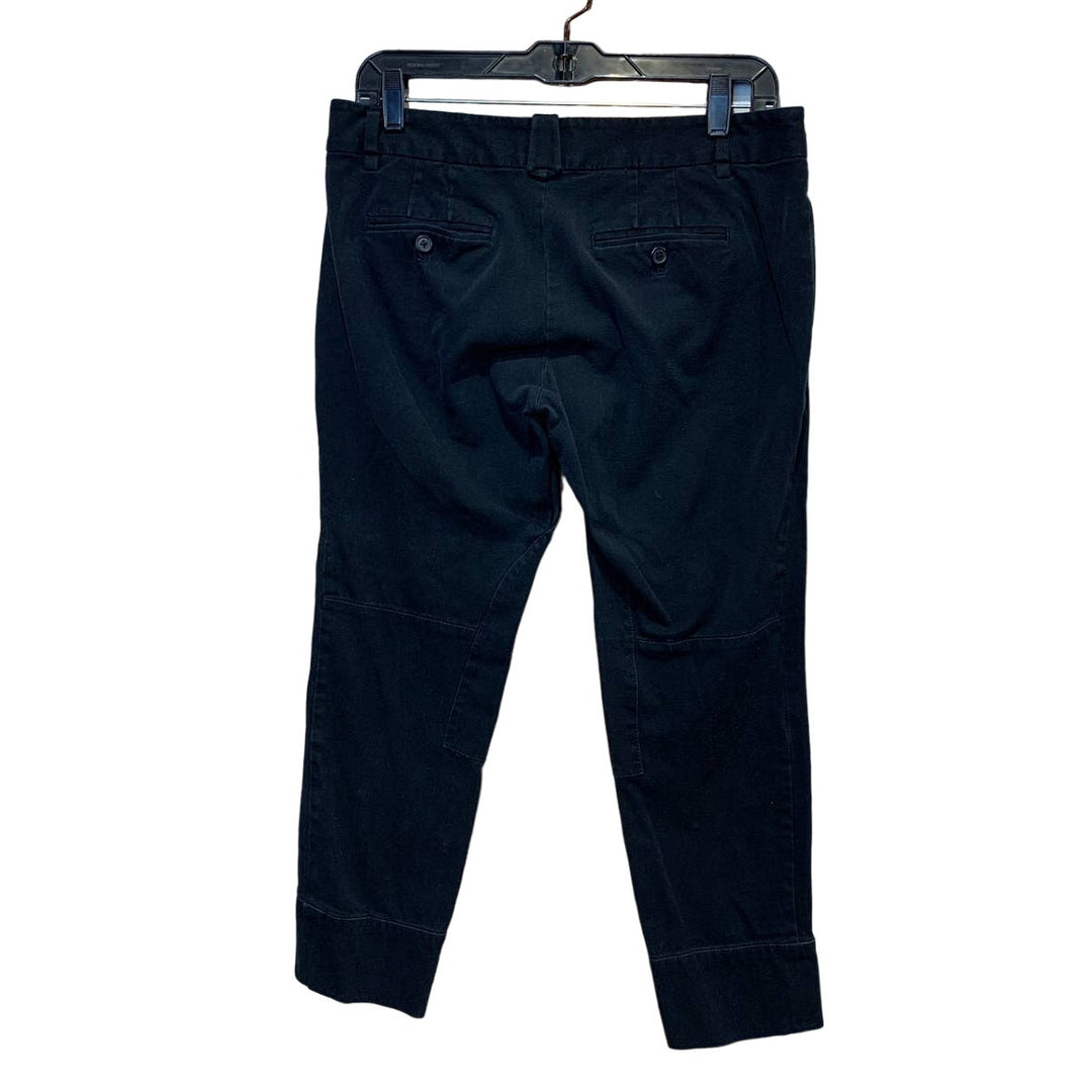Ann Taylor LOFT Petites 8 Black Stretch Jeans Riding Style Cotton Blend Pants