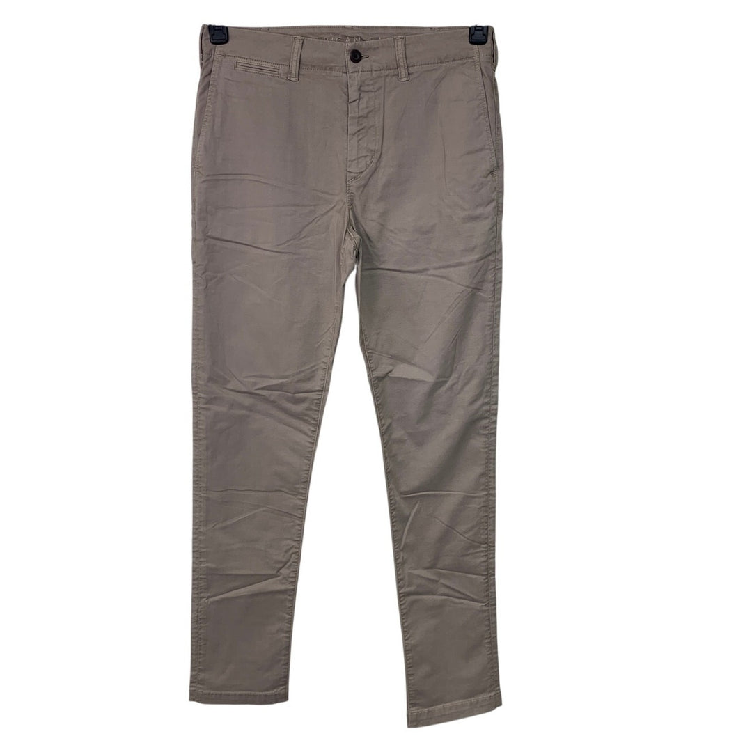 New American Eagle Womens 32X34 Cotton Blend Flex Slim Chinos w Pockets