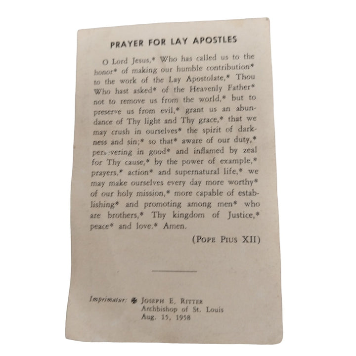 Vintage 1950s Salesians St Jude Novena Prayer Book Catholic Ephemera Cards