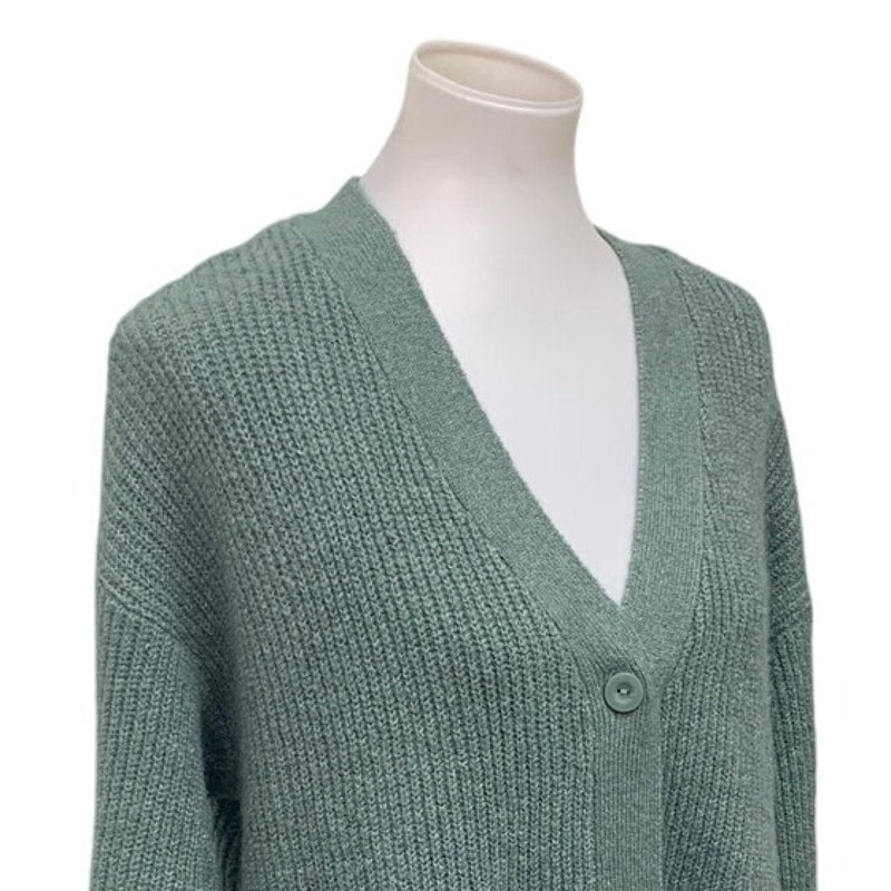 New American Eagle Womens XXS Long Sleeve Button Up V Neck Knit Cardigan Sweater