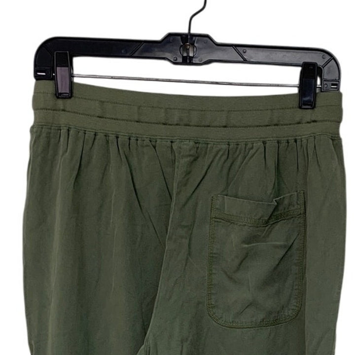 New Aerie Womens Small Soft Green Stretch Elastic Drawstring Waist Jogger Pants