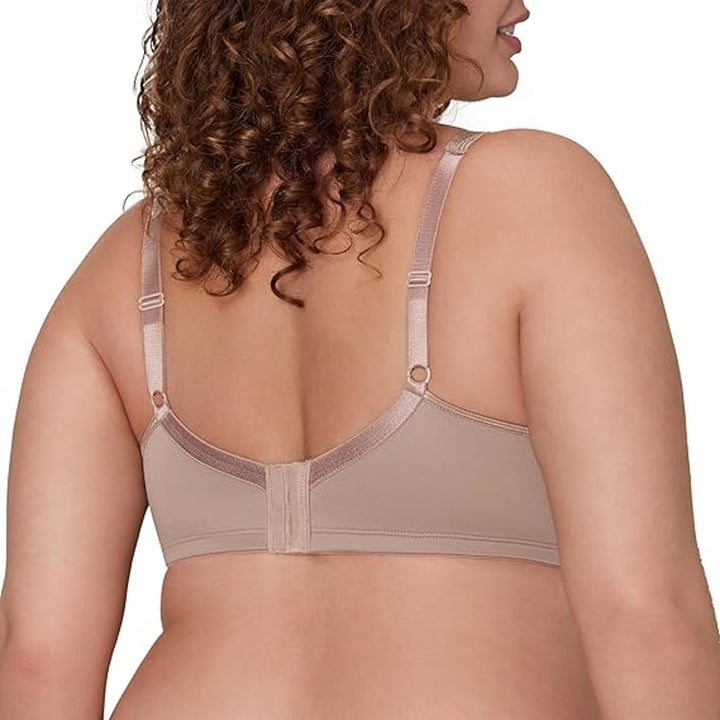 New Playtex Womens 42B Tan Wireless Bra 18 Hour Full Coverage T-Shirt Bra
