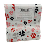 1 YD New Create It 36" X 42" Valentine Puppy Dog Paws Quilting Cotton Fabric