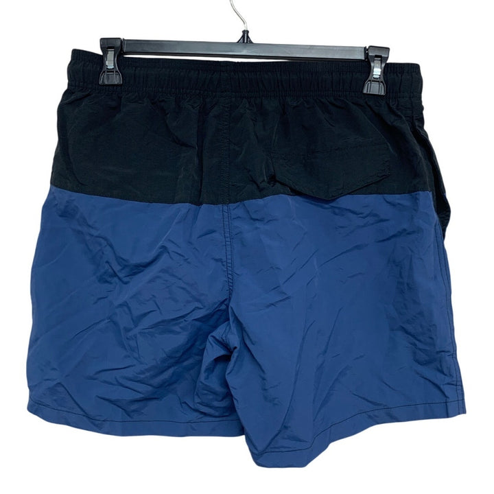 NWT New Silkworld Mens XL Color Block Drawstring Waist Lined Swim Shorts