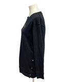 New Hand Printed Upcycled Maternity XS Equality Rainbow Pride Long Sweatshirt