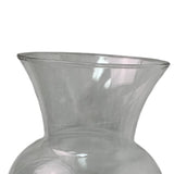 Tall Clear Glass Wide Mouth 10" Tall Thin Glass Flower Floral Arranging Vase