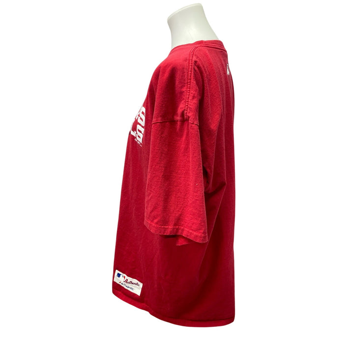 MLB St Louis Cardinals Baseball Mens XL Short Sleeve Cotton Crew Neck Tee Shirt