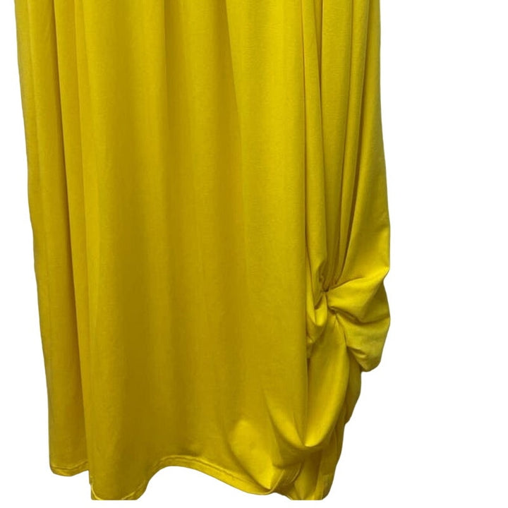 The Curve by Judani Womens Plus Size 3X Two Piece Front Tie Long Skirt Outfit