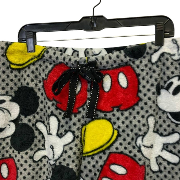 Disney Womens Large Soft Drawstring Polyester Long PJ Loungewear Sleep Pants