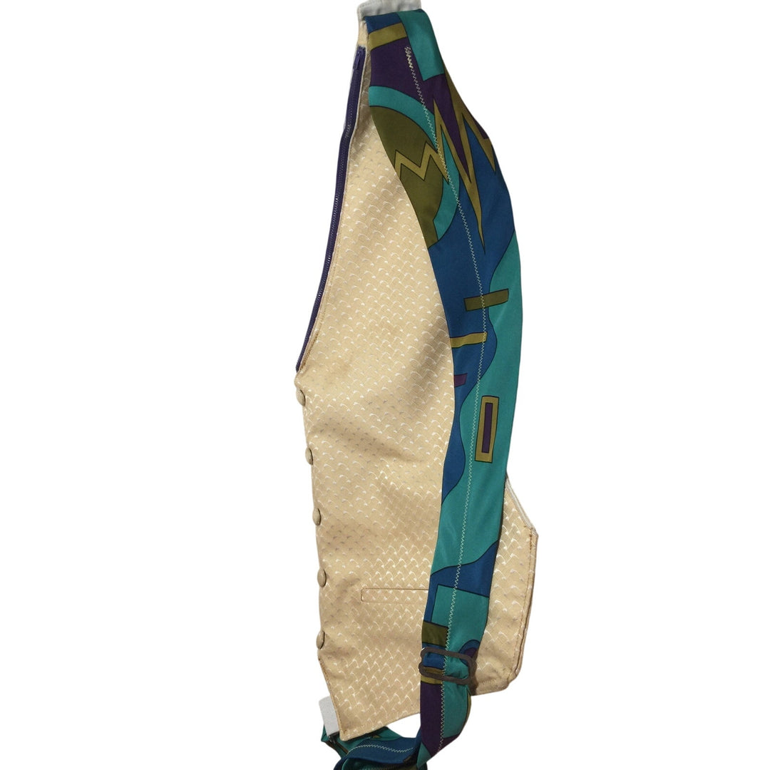 One-of-a-Kind Upcycled Tuxedo Vest &amp; Necktie Sling Backpack