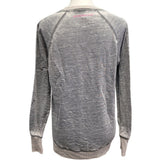 Hand Printed Upcycled Womens Small Saving the Planet is My Superpower Sweatshirt