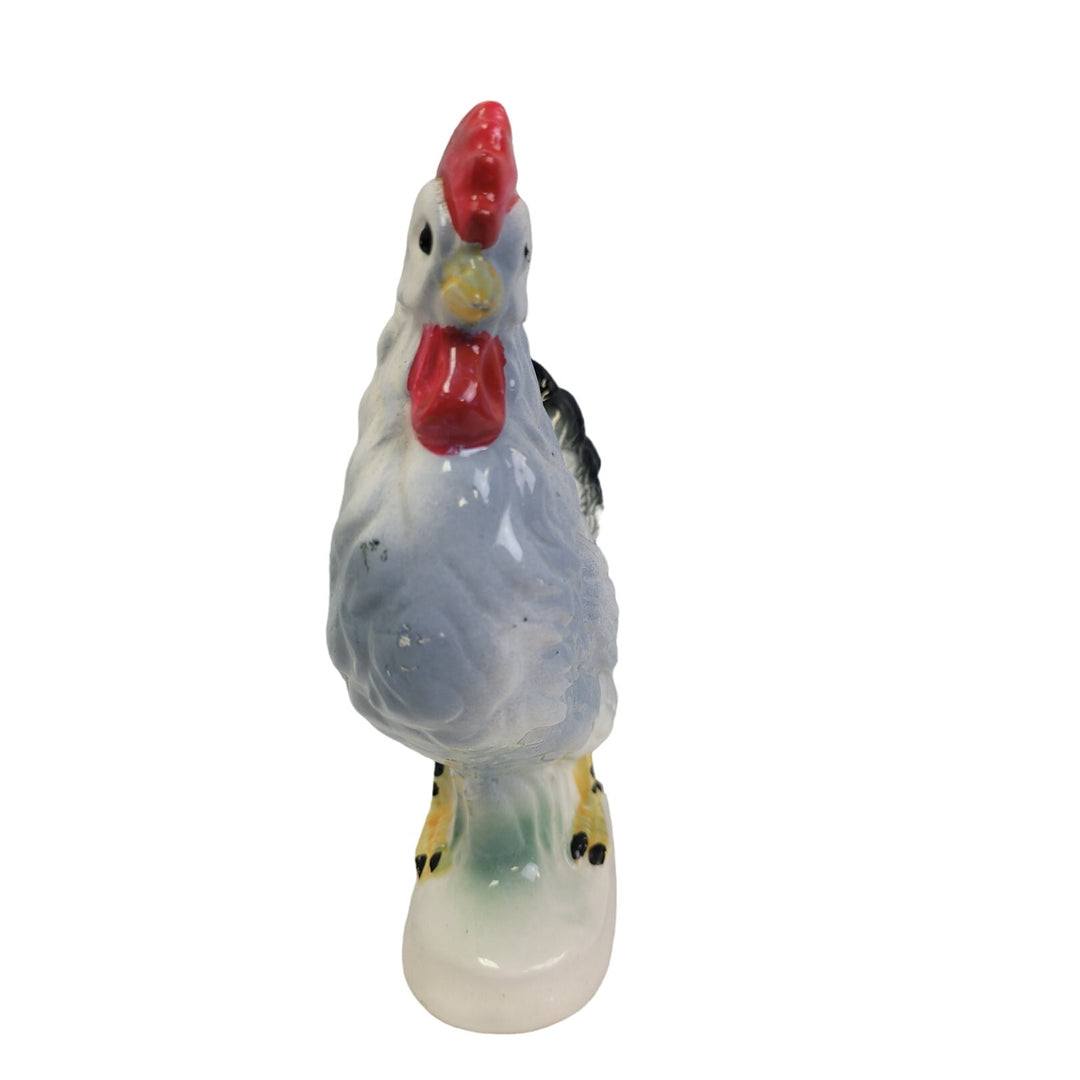 Vintage Collectible Ceramic 7.5" Tall Chicken Hen Animal Bird Figurine