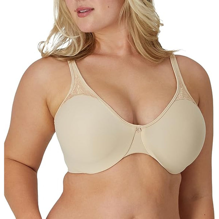 New Bali Womens 40DD Tan Passion Comfort Minimizer Full-Coverage Underwire Bra