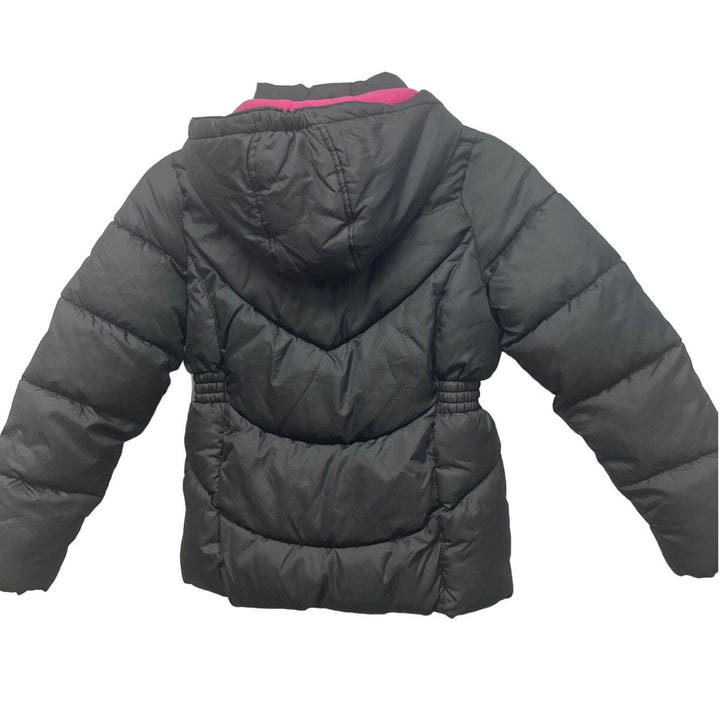 Vertical 9 Girls Small 100% Polyester Lined Full Zip Hooded Puffer Coat