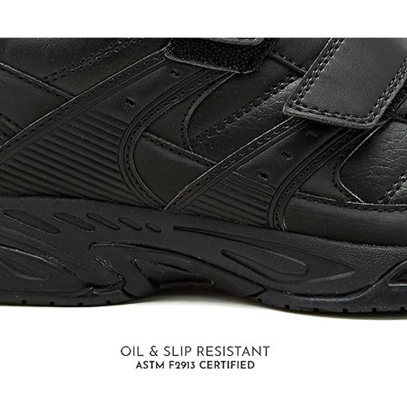 Avia Avi-Union II Mens Size 10.5 Extra Wide 4E Black Non Slip Safety Shoes