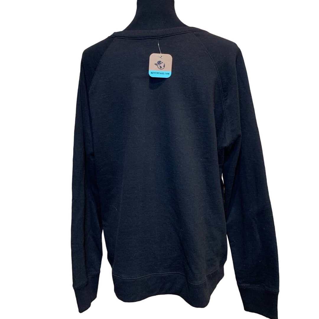 Wingspan Inspired Mens 2XL Northern Cardinal Hand Printed Upcycled Sweatshirt