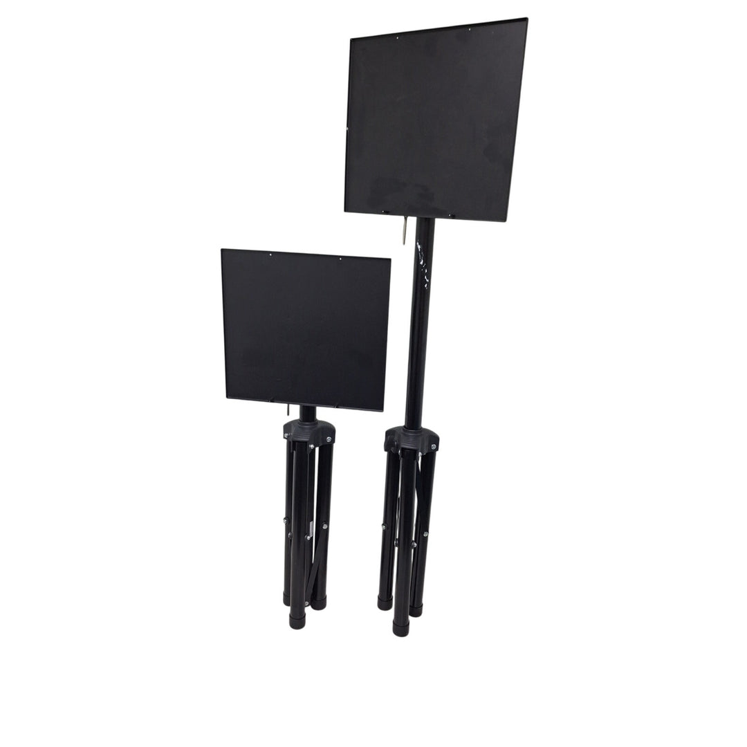 2 Pyle Aluminum Tripod Projector Universal Device Adjustable Height Stands