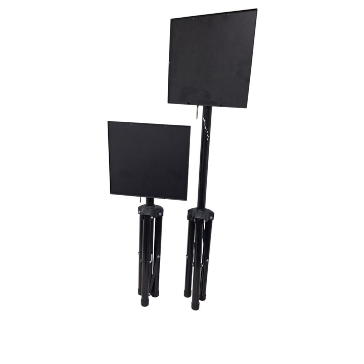 2 Pyle Aluminum Tripod Projector Universal Device Adjustable Height Stands