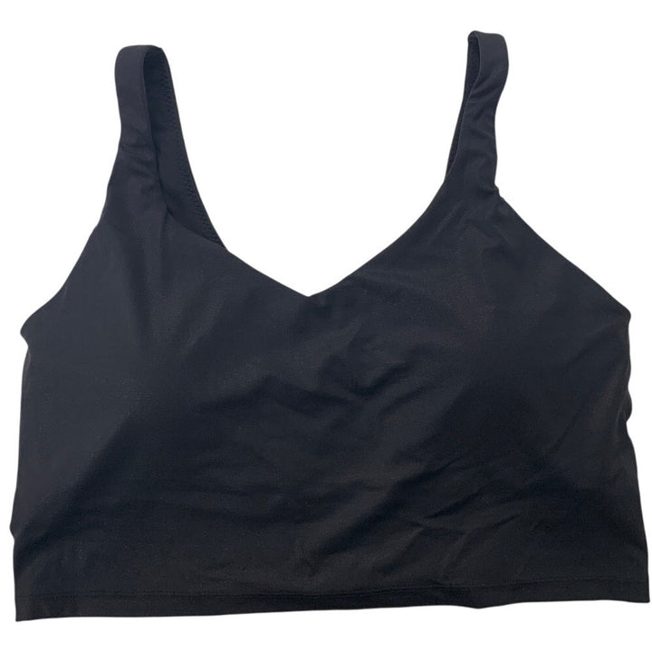 New Aerie Womens XXL Black Tank Top V-Neck Athletic Sports Bra Top Sample