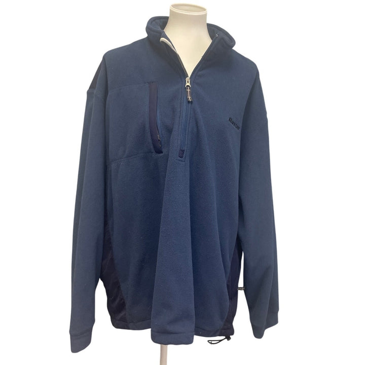 Page &amp; Tuttle Mens 3X 100% Polyester Long Sleeve Quarter Zip Pullover Jacket