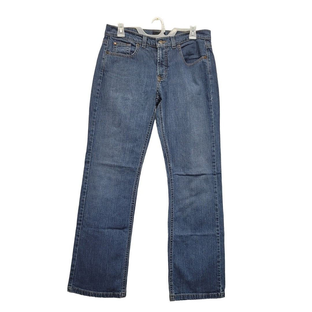 The Limited Womens 8 Regular Stretch Cotton Factory Faded Denim Jeans w Pockets