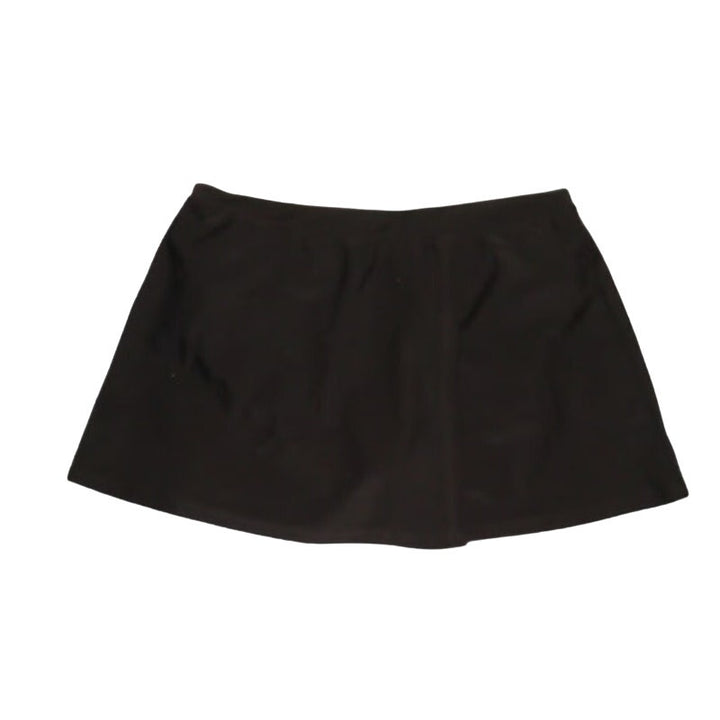 Croft &amp; Barrow Womens Size 12 Brown Kick Pleat Athletic Skorts w Inner Lining
