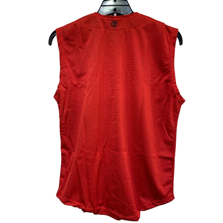 New Tag Team Uniform Adult XL Button Down Baseball Mesh Jersey Tank Top Vest