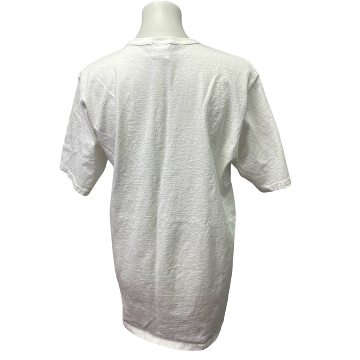 Champion Mens Large 100% Cotton Logo Patch Short Sleeve Crew Neck Tee Shirt