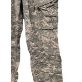 Womens XS Short Camo Drawstring Waist Button Fly Multi Pockets Army Pants