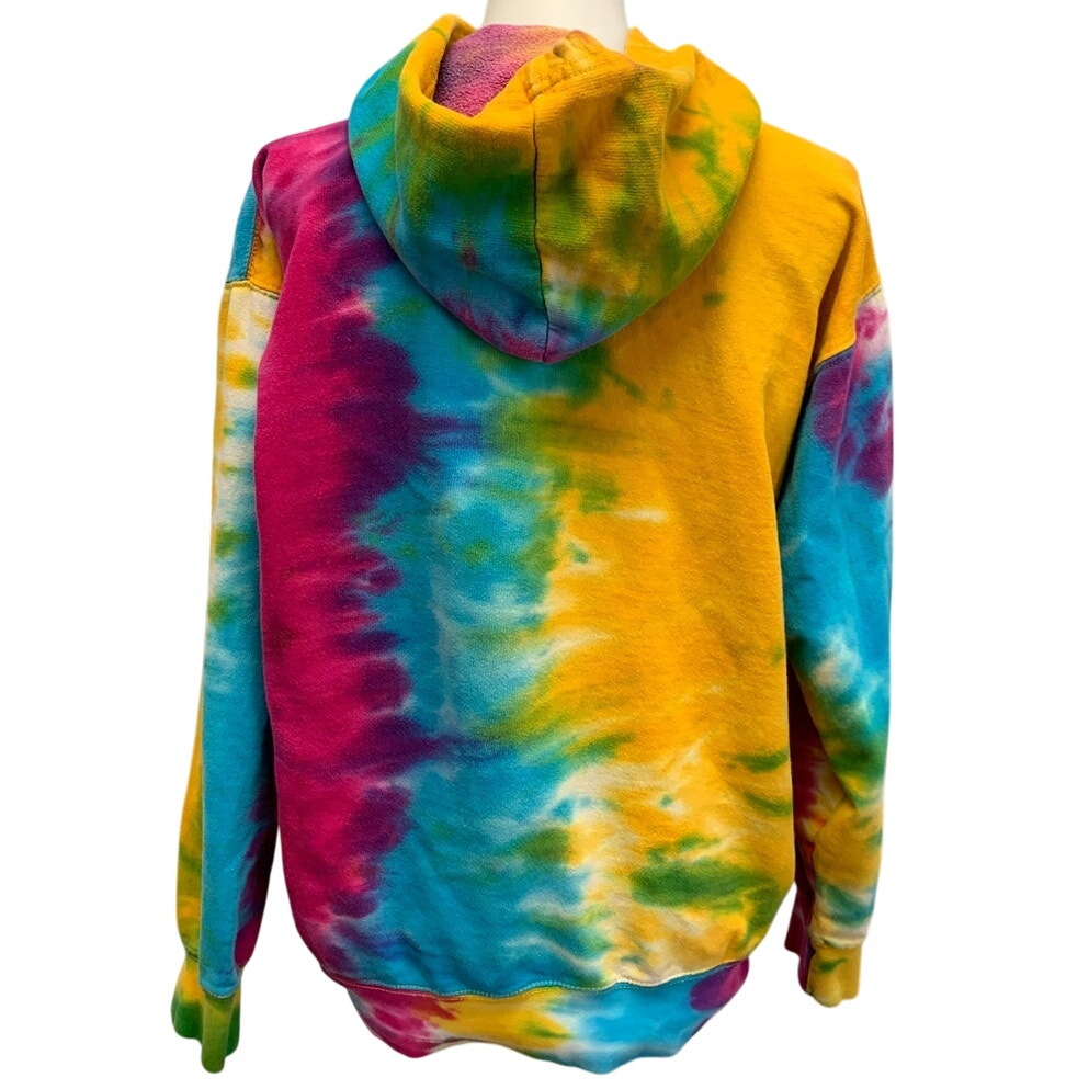 MV Sport Womens Medium St Louis Zoo Est. 1910 Tie Dyed Sweatshirt Hoodie