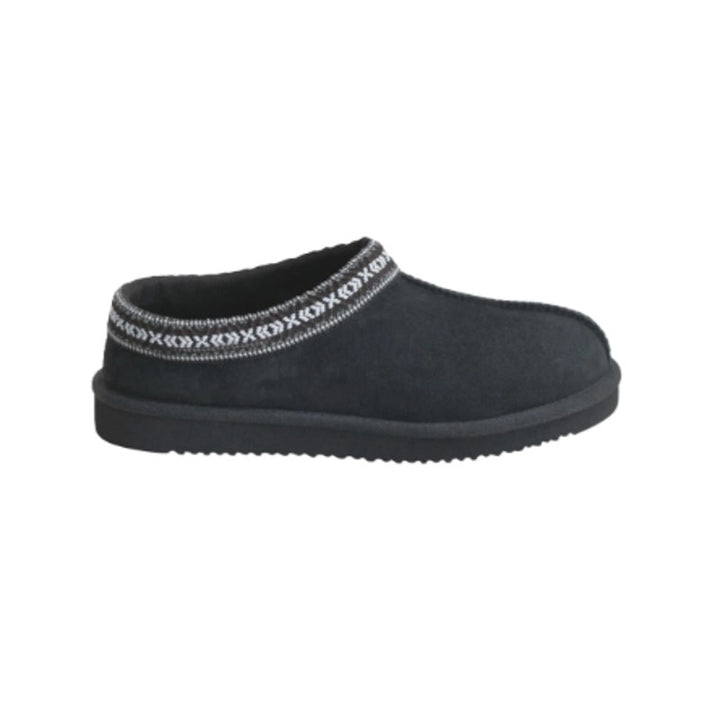 New Kirkland Womens Size 8 Black Genuine Genuine Sheepskin Shearling Slippers