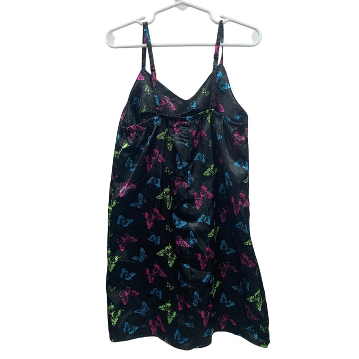 NWT New Art Class Girls Small (6/6x) Neon Butterfly Thin Strap Dress