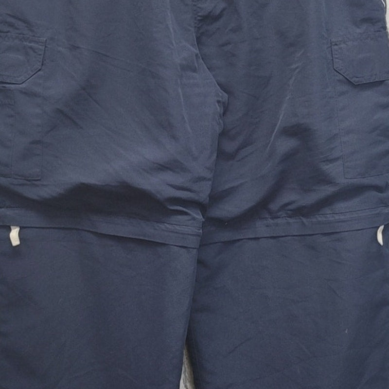 Energy Zone Mens XL PolyCotton Drawstring Waist Lined Convertable Pants