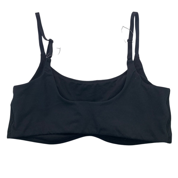 New Offline by Aerie Womens XXL Black Adjustable Strap Padded Athletic Bra