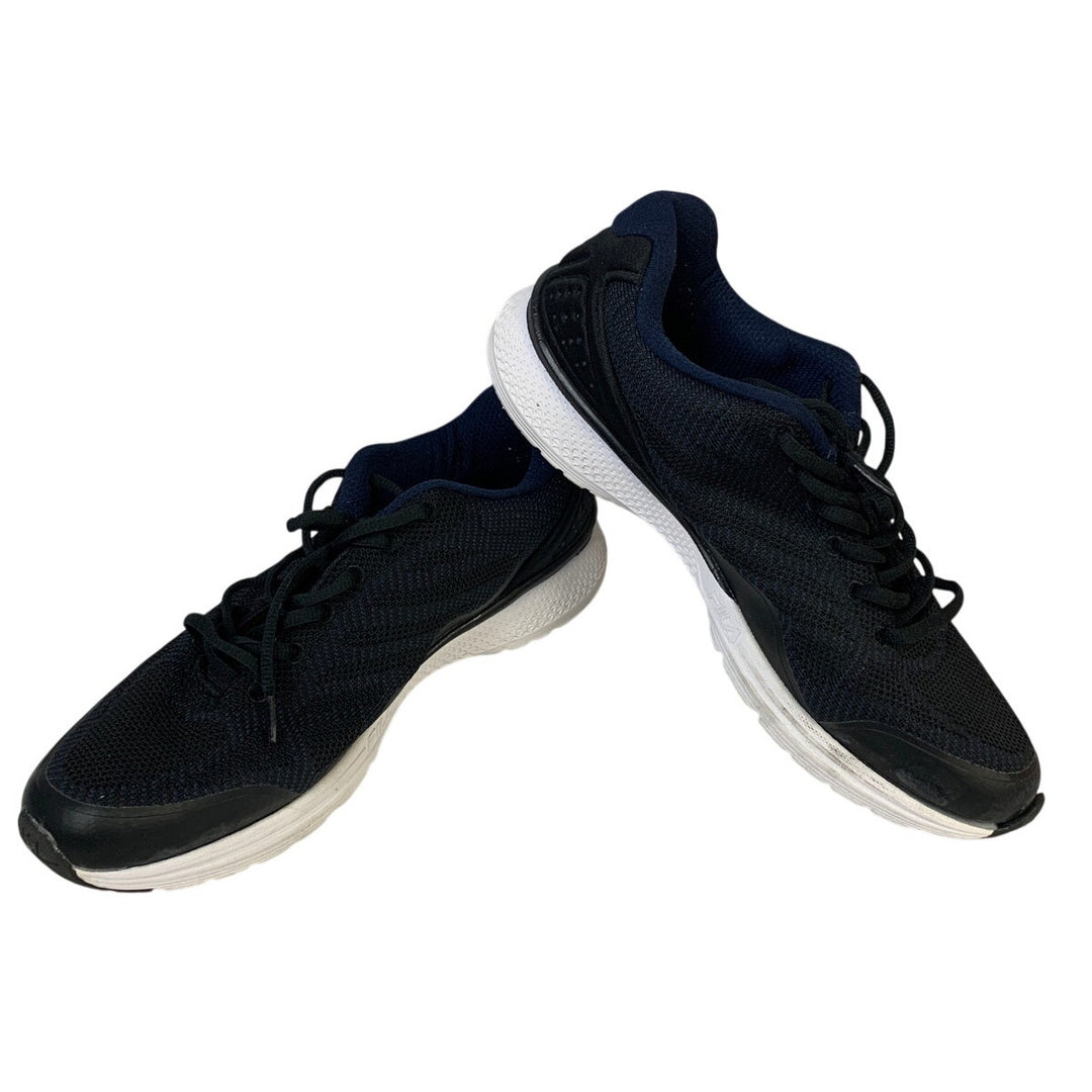 FILA Mens Size 10.5 Navy Black Sneakers Lace Up Round Toe Athletic Shoes