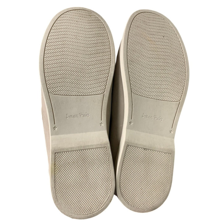 Dream Pairs Big Boys Size 4 Tan Faux Suede Slip On Loafers Casual Flat Shoes