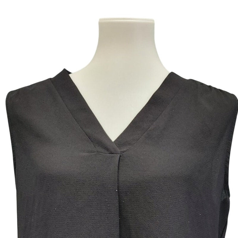 Jon &amp; Anna Contemporary Womens Medium Sleeveless V Neck Lightweight Blouse