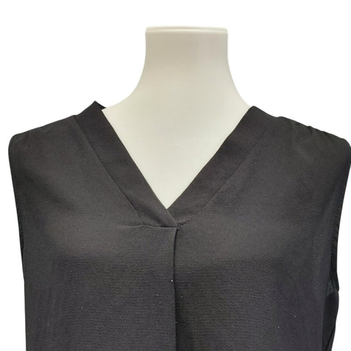 Jon &amp; Anna Contemporary Womens Medium Sleeveless V Neck Lightweight Blouse