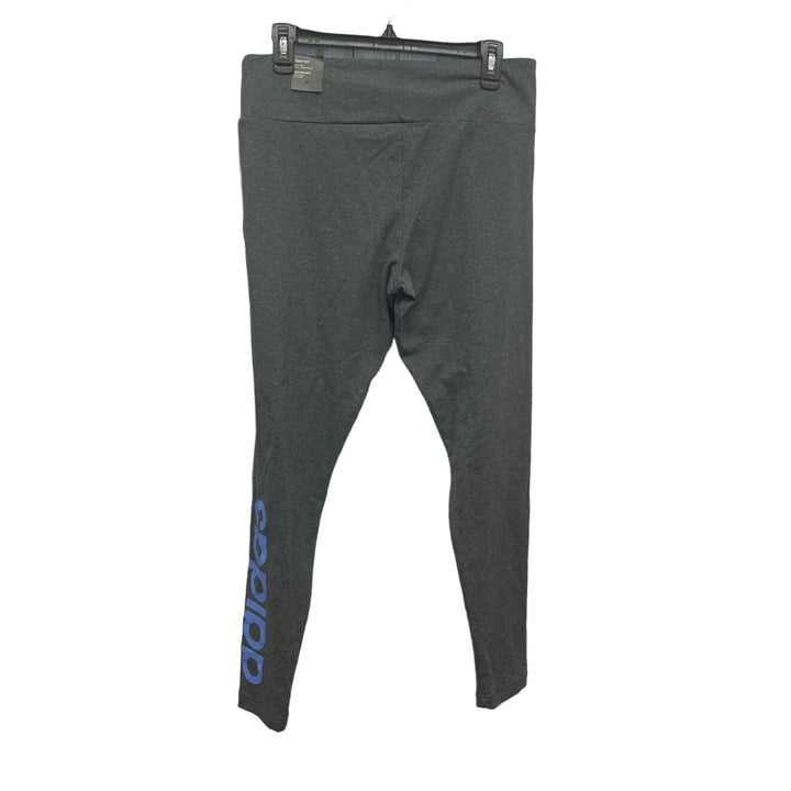 New Adidas Womens Plus Size 1X Full Length High Rise Tight Fit Athletic Leggings
