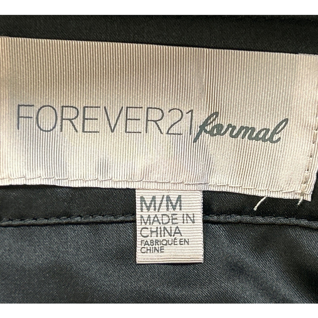 Forever 21 Formal Womens Medium Short Raised Floral Rose Short Pencil Skirt