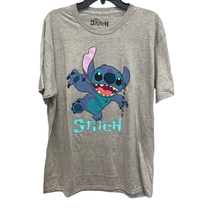New Disney Lilo &amp; Stitch Mens XL Cotton Blend Short Sleeve Crew Neck Tee Shirt