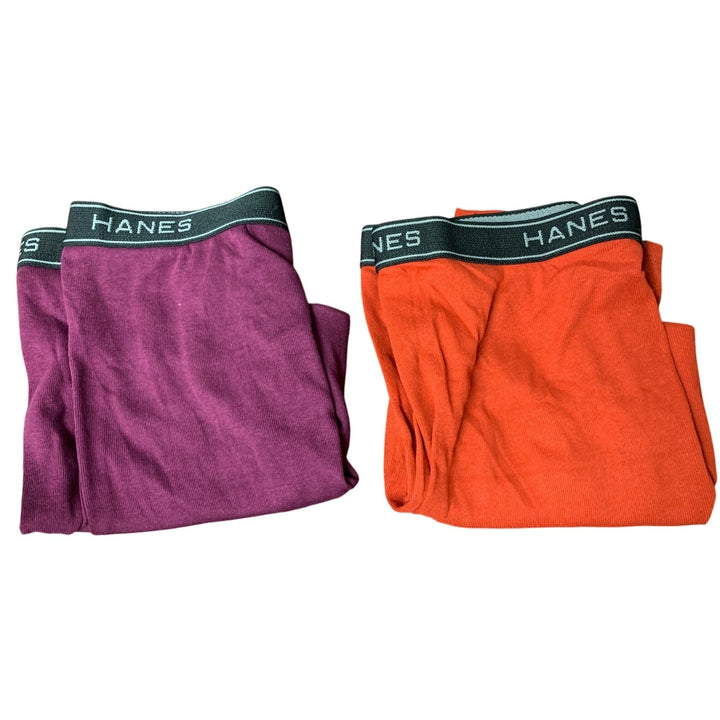 New Hanes 2 Pack Mens Medium Cool Dri Moisture-Wicking Underwear Boxer Briefs