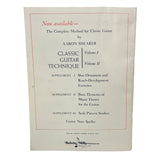 Vintage 1965 Aaron Shearer Basic Elements of Music Theory for the Guitar #2 Book