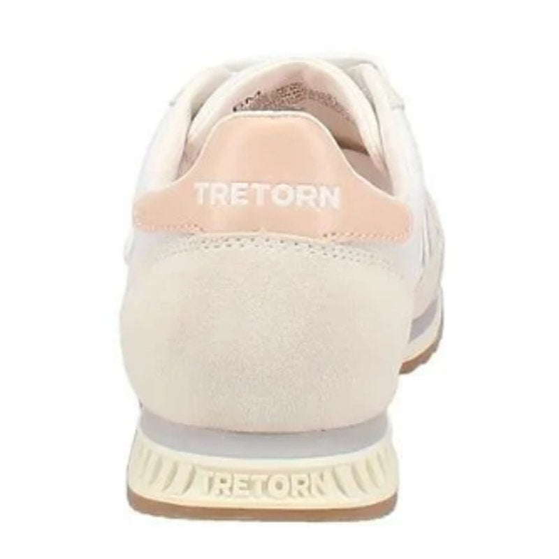 New In Box Tretorn Womens Size 8 Pink Hailey Leather Lace Up Athletic Shoes